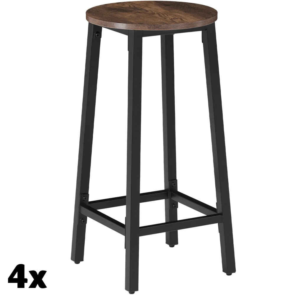 4 pièces tabourets industriels