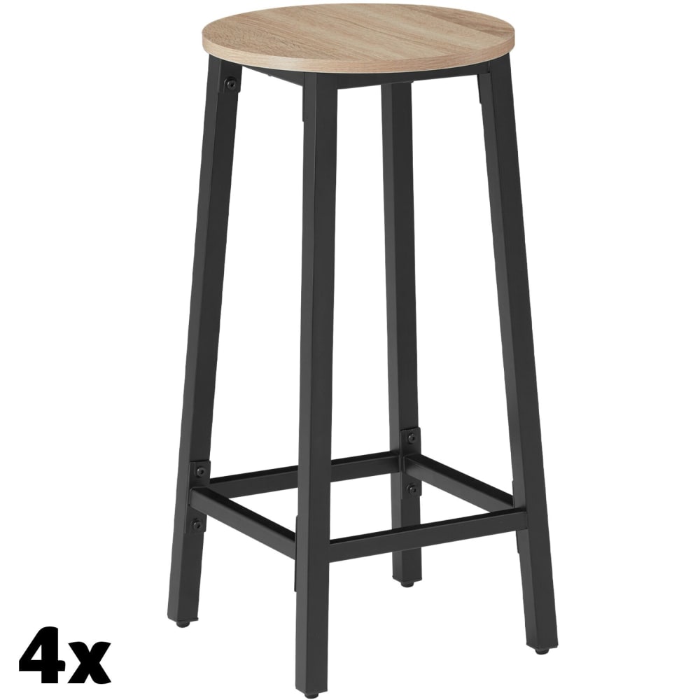 4 pièce tabourets de - look