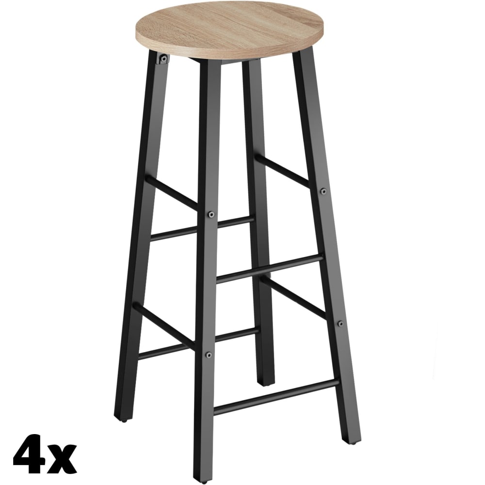 Lot 4 tabourets - industriel