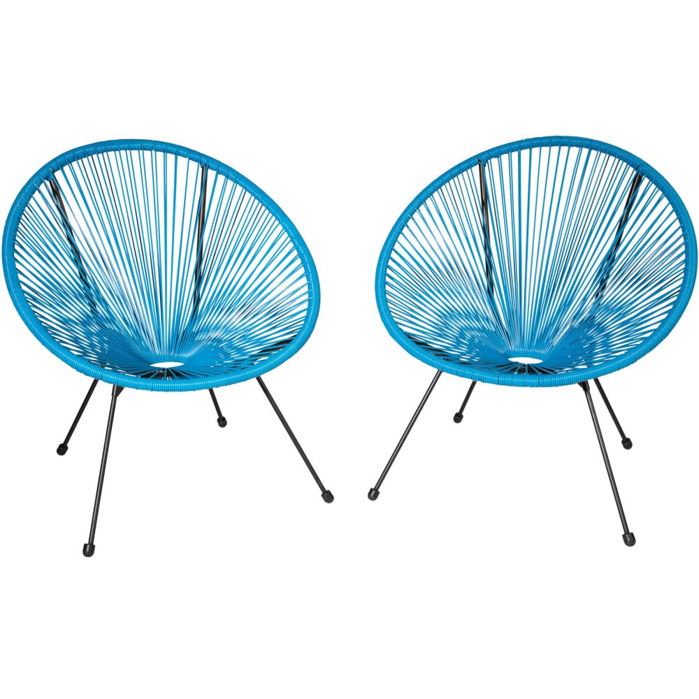 Lot 2 chaises jardin - pliantes