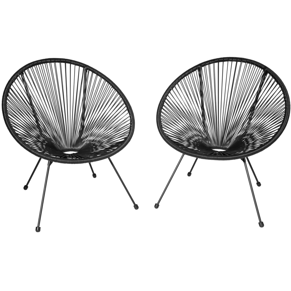 Lot 2 chaises jardin