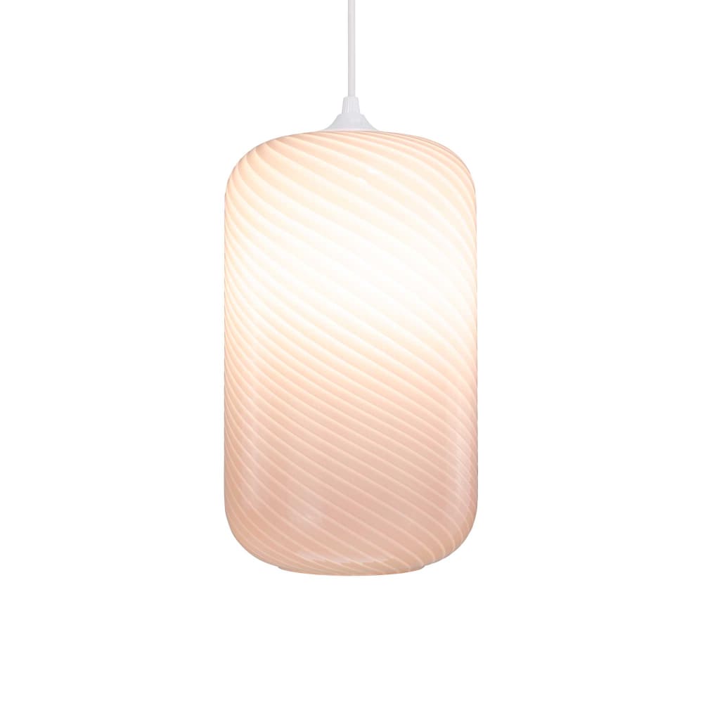 Suspension en verre twisté - équipement coupelle métal — vue 4