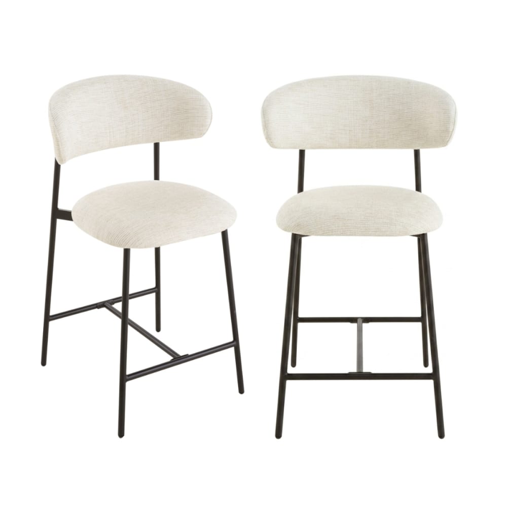 Lot de 2 tabourets en