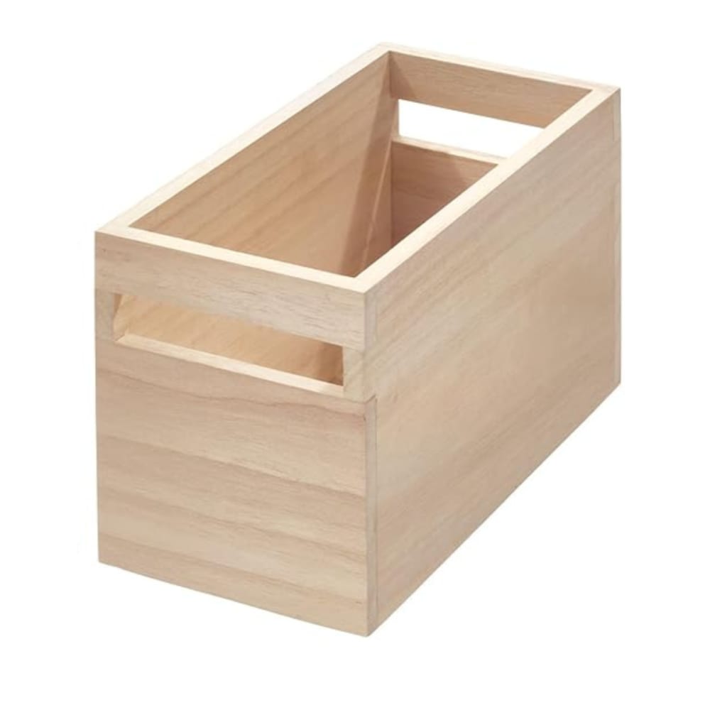 caja de almacenamiento de madera con asas h152 cm