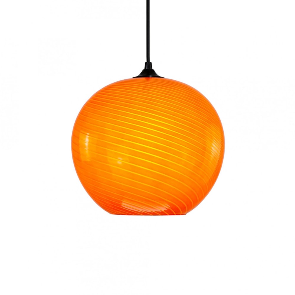 Suspension en verre twisté - équipement coupelle métal — vue 4