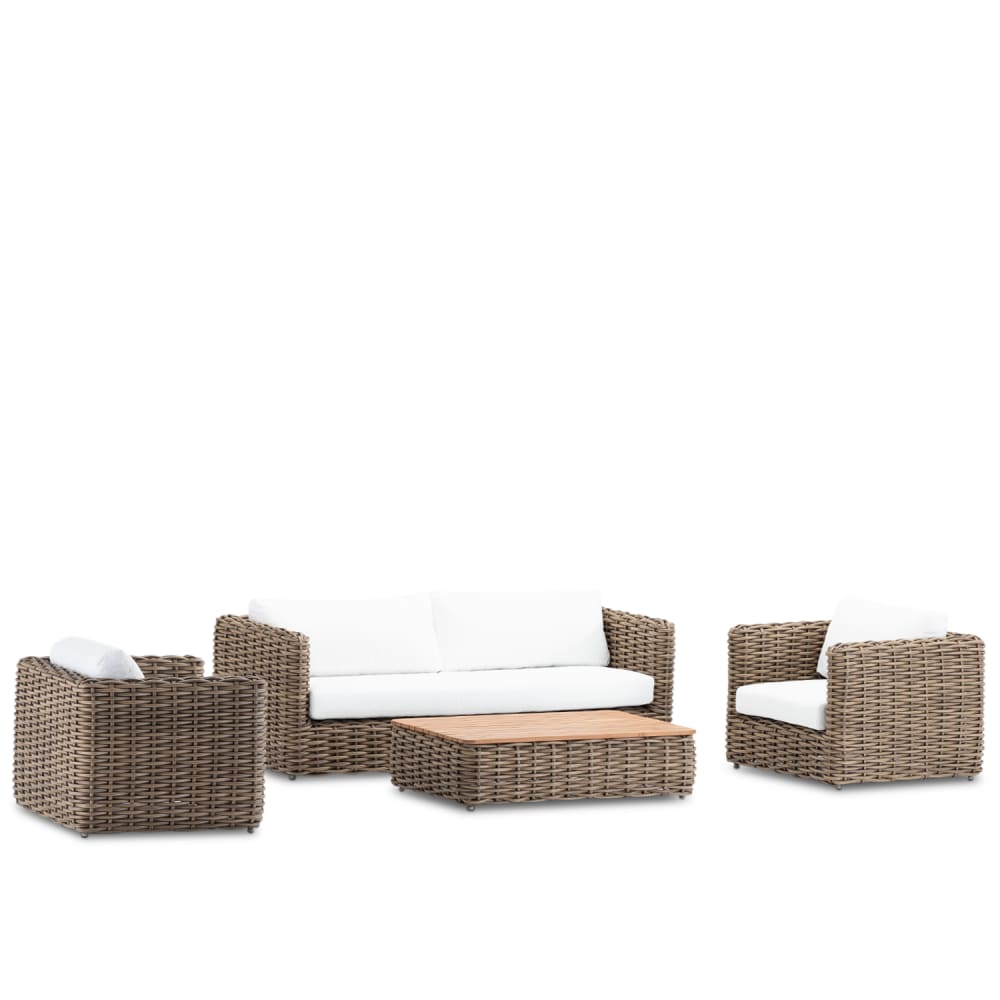Ensemble de jardin en - places rotin
