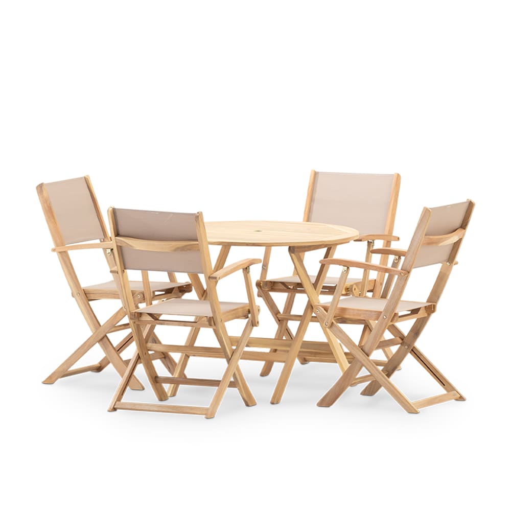 Ensemble table pliante