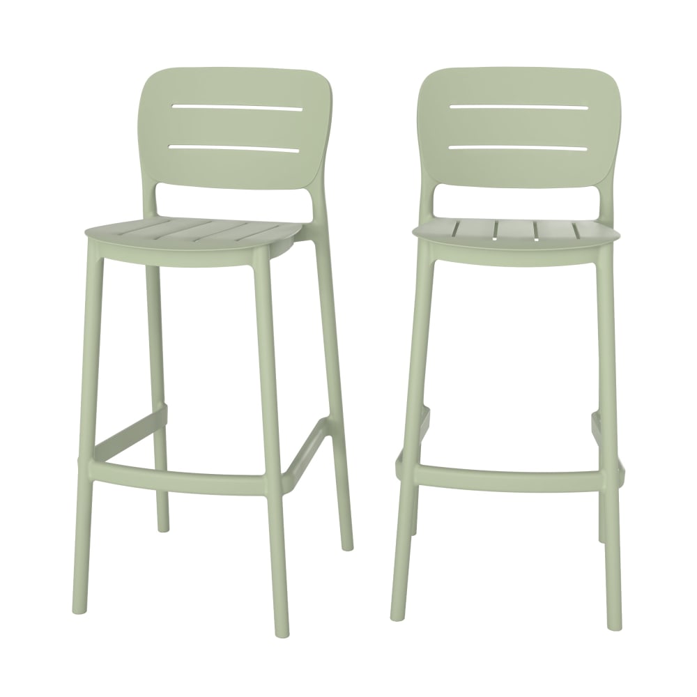Lot 2 chaises bar