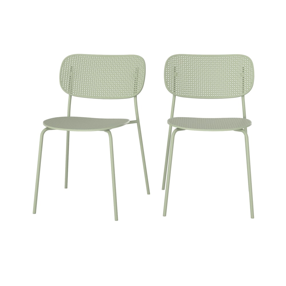 Lot 2 chaises jardin