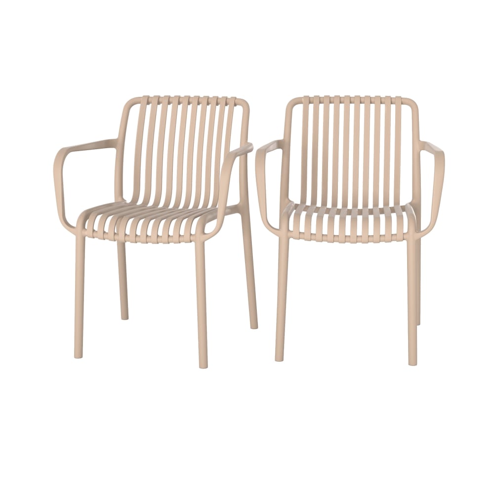 Lot 2 chaises jardin