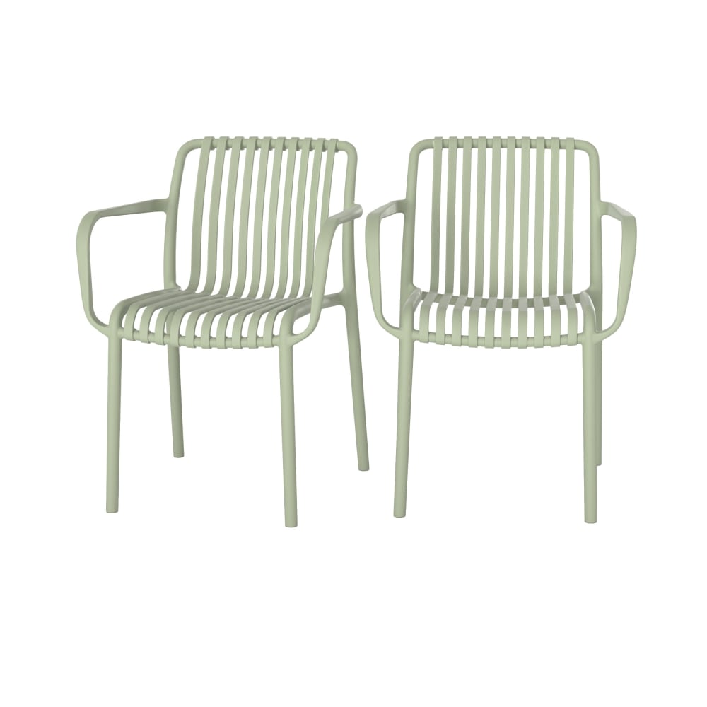 Lot 2 chaises jardin