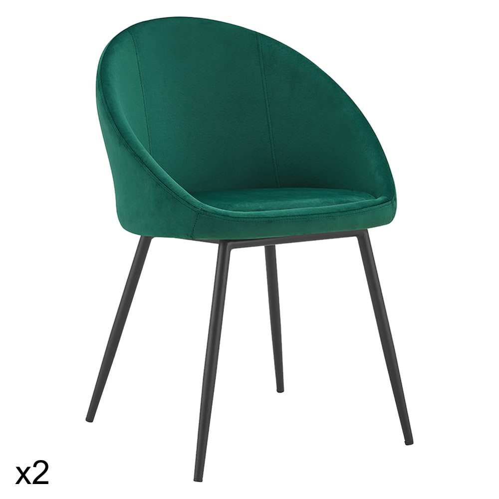 Lot de 2 chaises vintage
