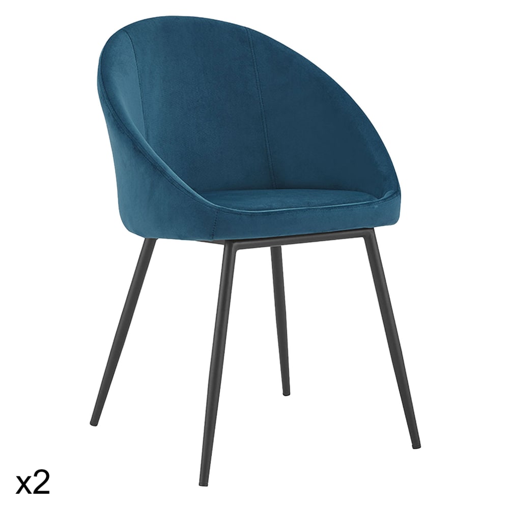 Lot de 2 chaises vintage
