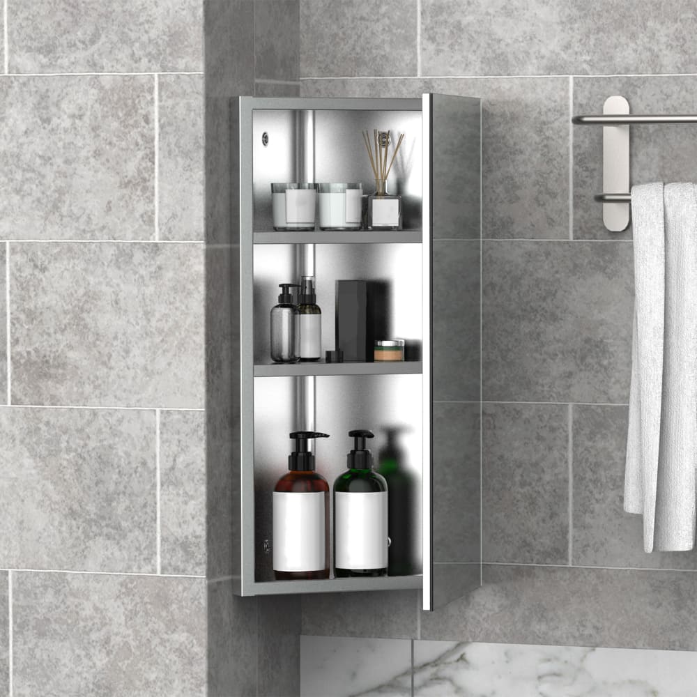 Badezimmer-Spiegelschrank, Stahl - Maisons Du Monde