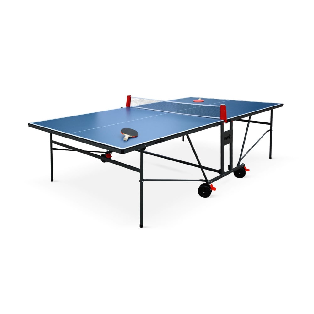 Tischtennisplatte Indoor blau + PVC-Hülle - Maisons Du Monde