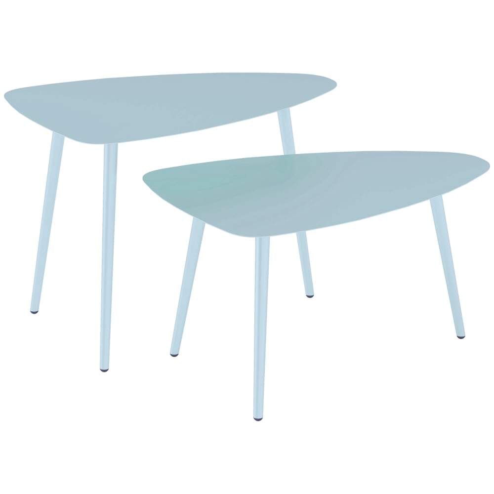 Lot de 2 tables basses - gigognes