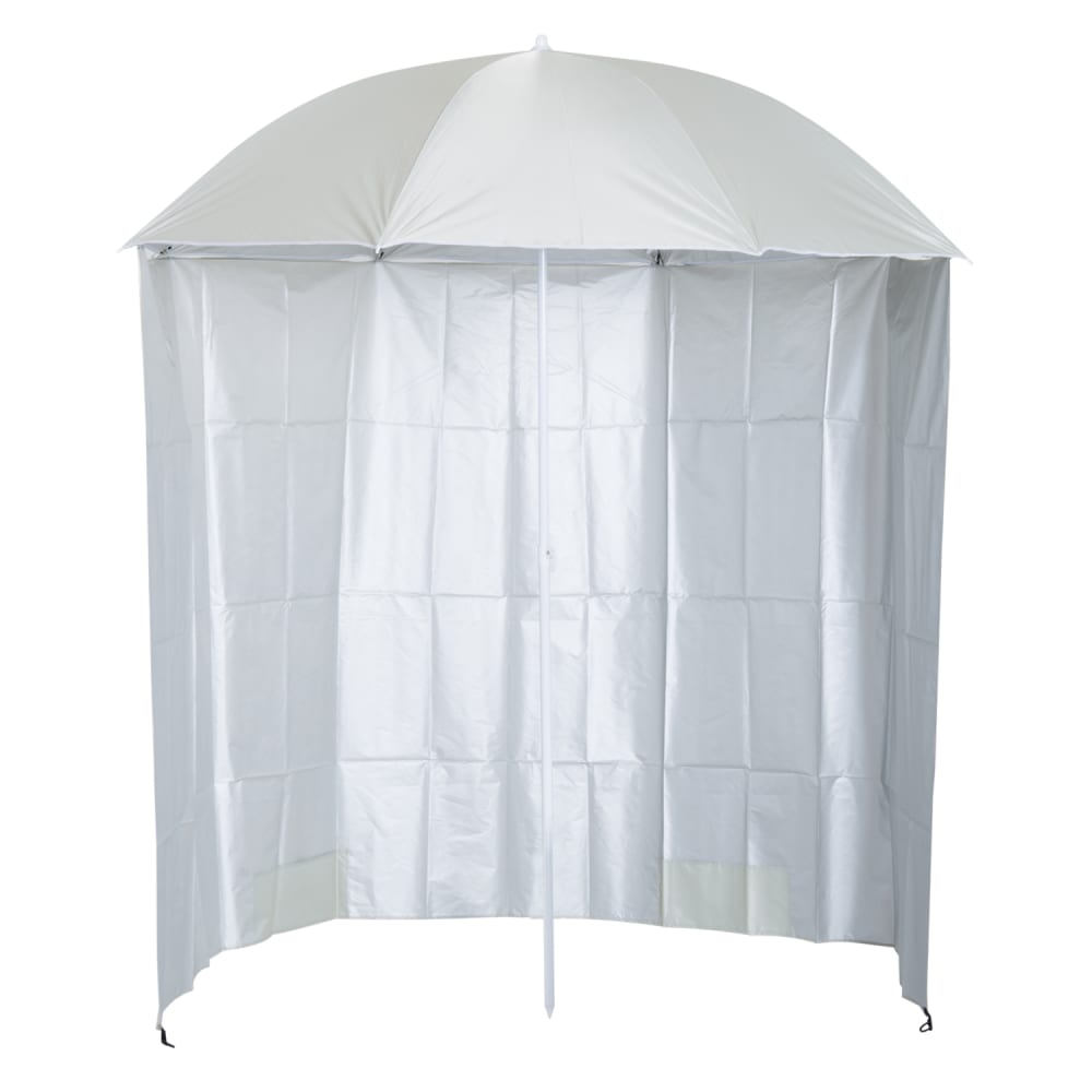 Parasol abri solaire 2 en 1 crème