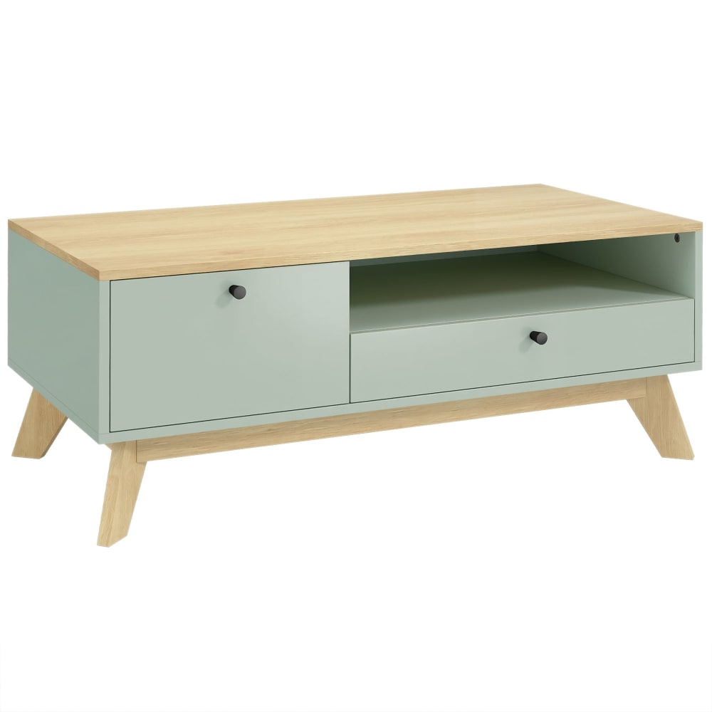 Table basse avec tiroir - porte