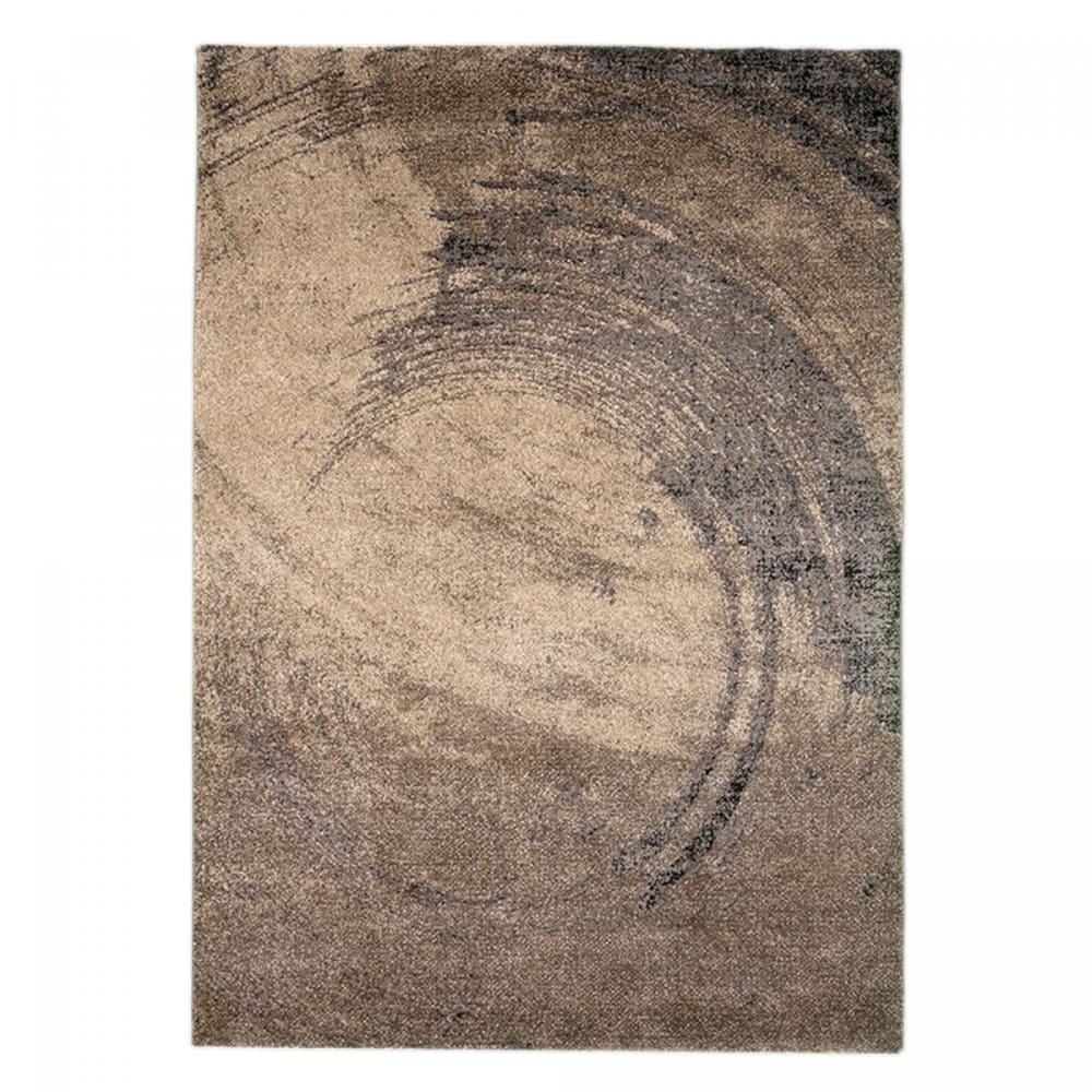 Tapis salon tissé motif - abstrait