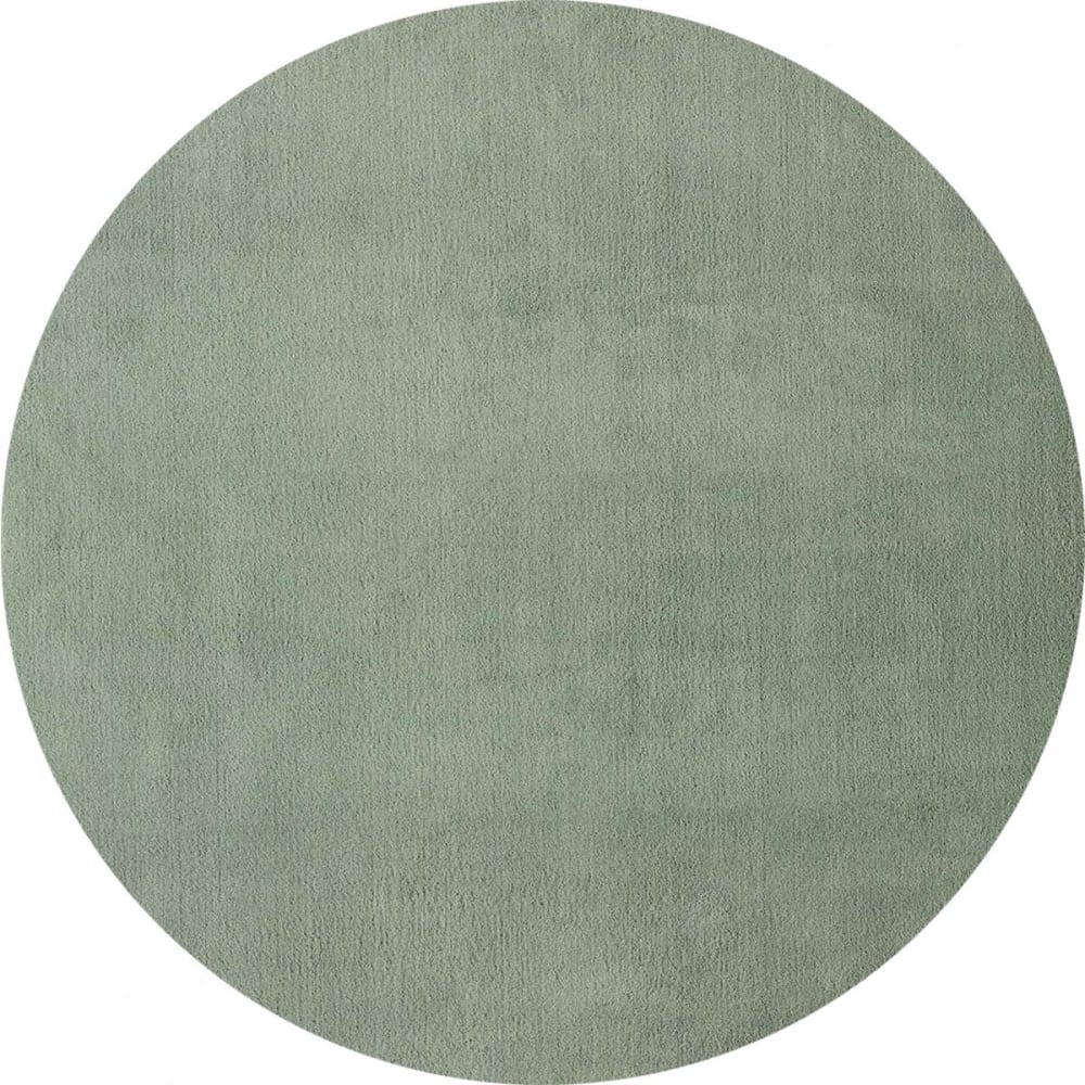 Tapis rond shaggy à