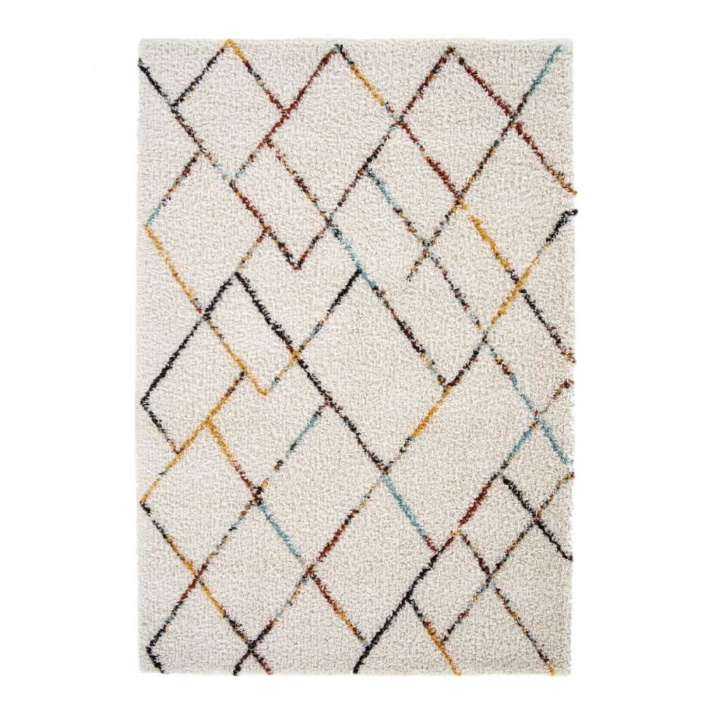 Tapis shaggy 160x230 - rouge