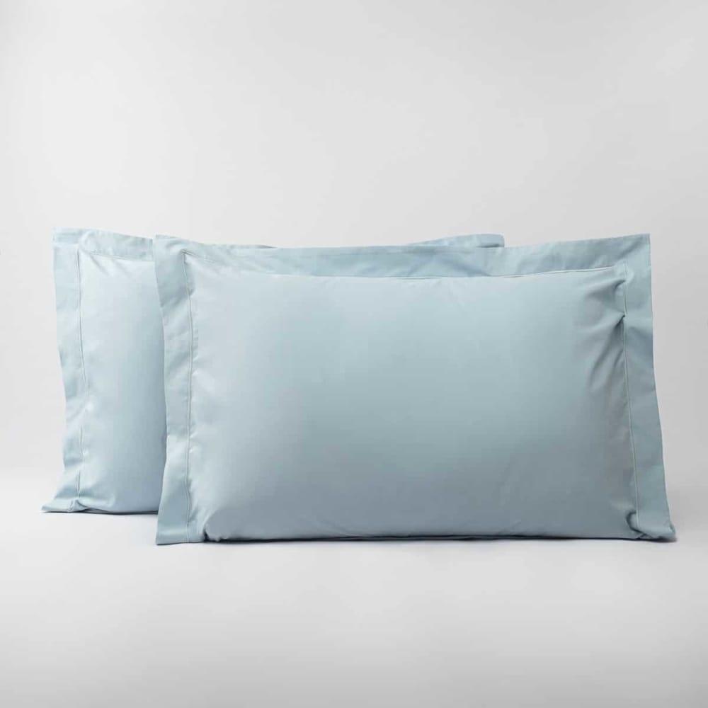 Lot de 2 taies d'oreillers percale 200 fils desiree Lot de 2 taies d'oreillers percale 200 fils desiree