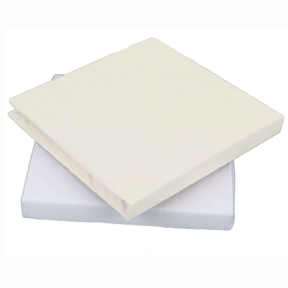 Lot de 2 draps housses coton extensible bébé kidor Lot de 2 draps housses coton extensible bébé kidor