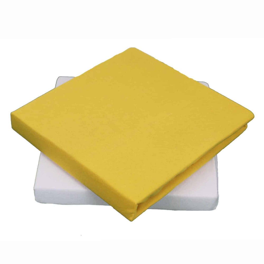 Lot de 2 draps housses coton extensible bébé kidor Lot de 2 draps housses coton extensible bébé kidor