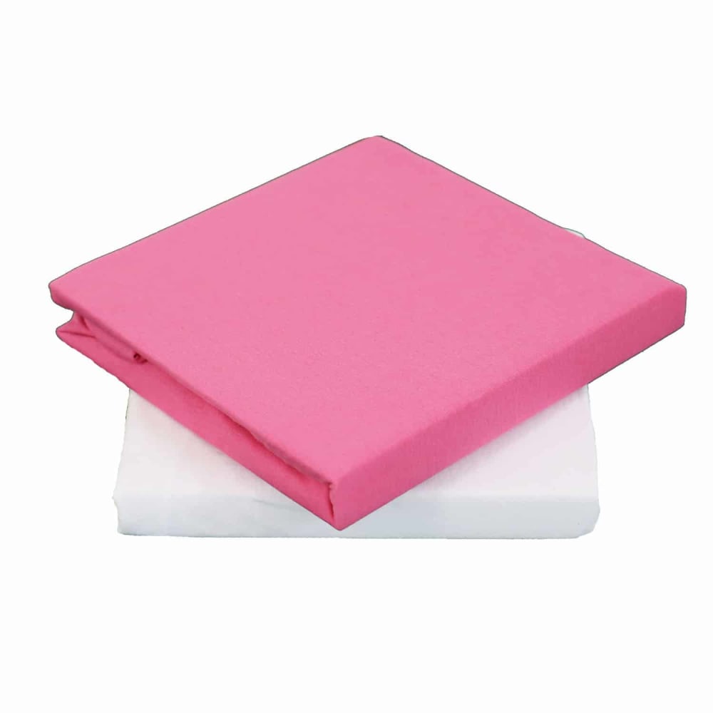 Lot de 2 draps housses coton extensible bébé kidor Lot de 2 draps housses coton extensible bébé kidor