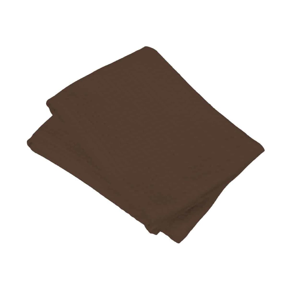 Lot de deux serviettes coton 57 fils nid d'abeille week end