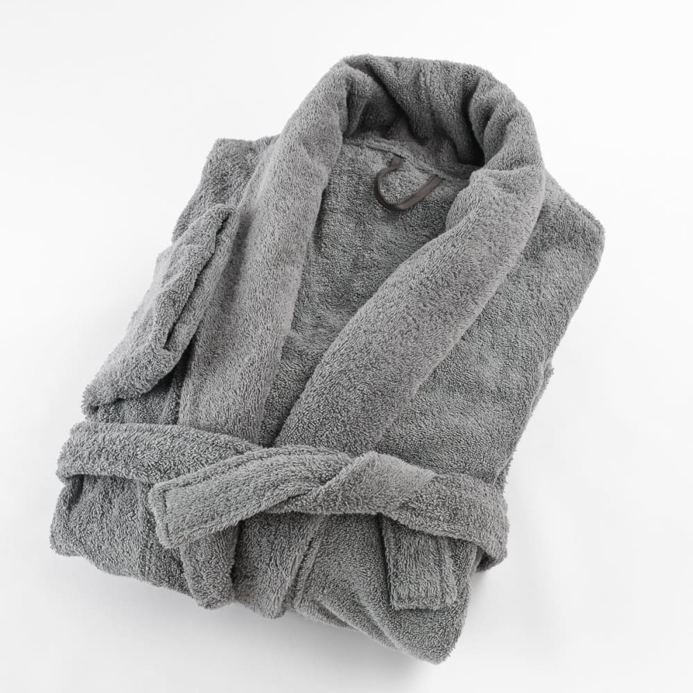Peignoir éponge col