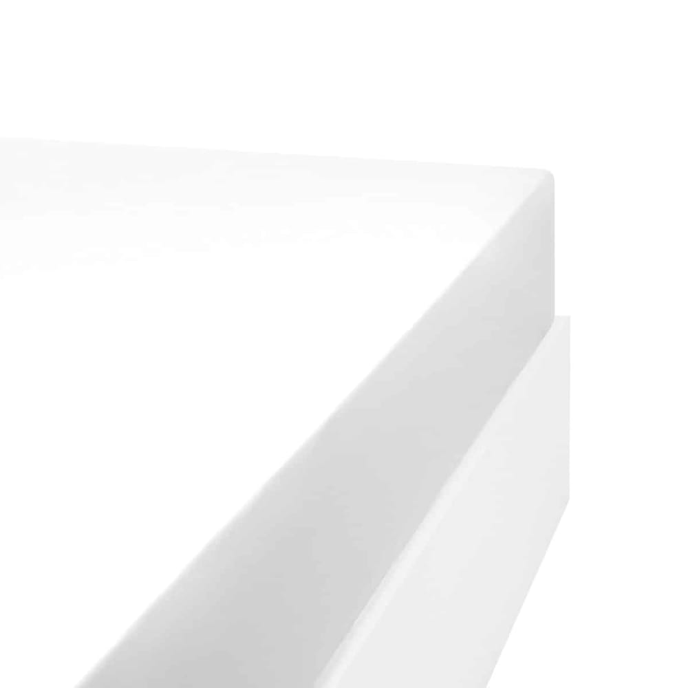 Drap housse tergal pour l'été en coton blanc 90x200 cm Drap housse tergal pour l'été en coton blanc 90x200 cm