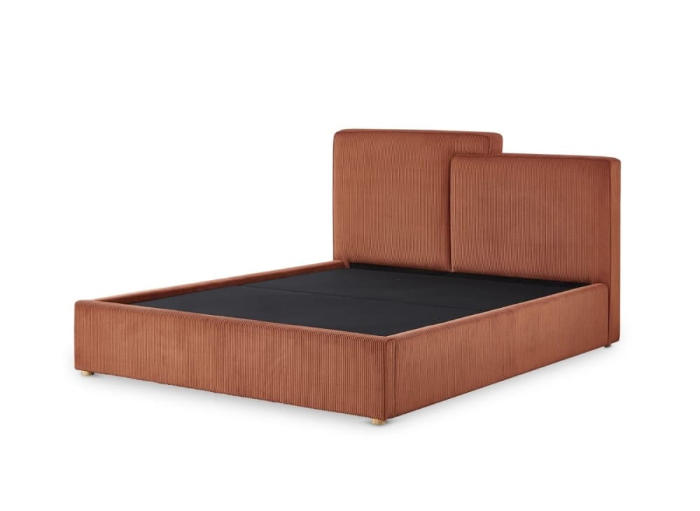 Lit coffre en velours