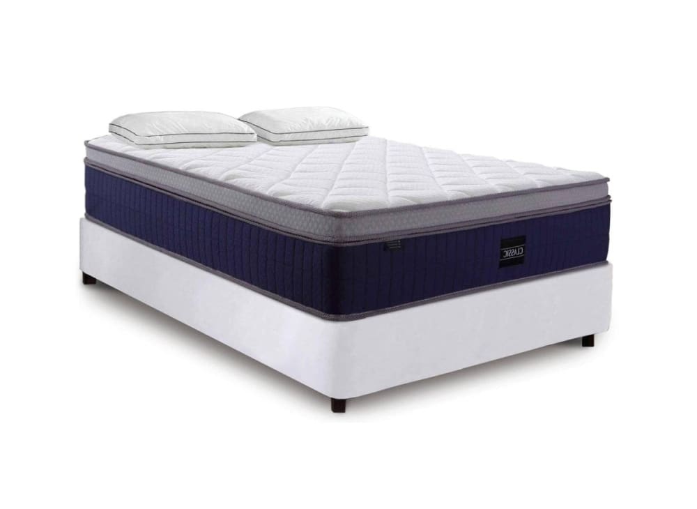 Matelas 180x200 cm mémoire de forme ressorts ensachés ép. 31 cm
