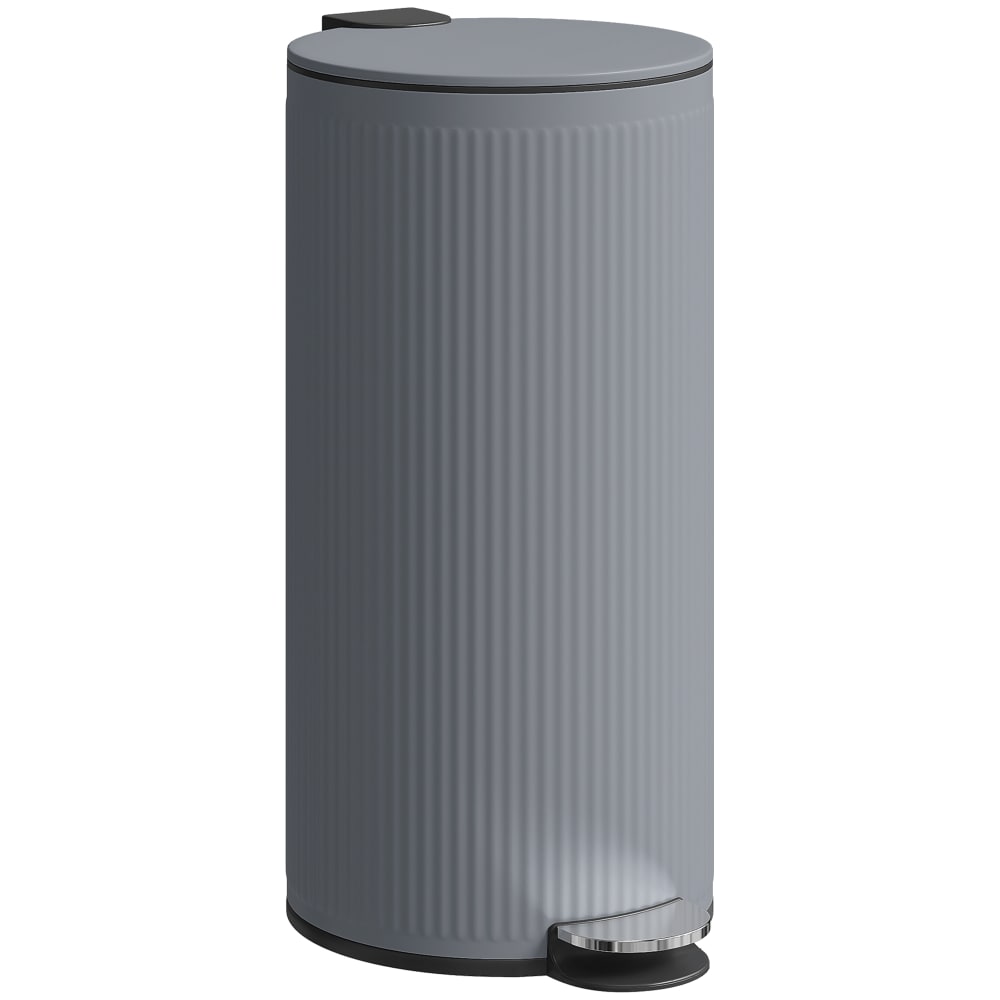 cubo de basura 36x30x605 cm gris