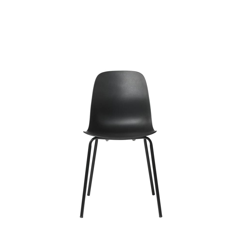 Lot de 4 chaises en plastique