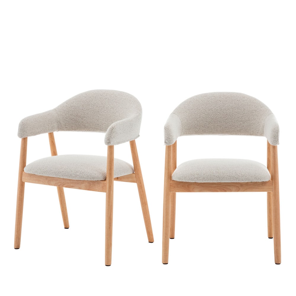 Lot 2 fauteuils - bois