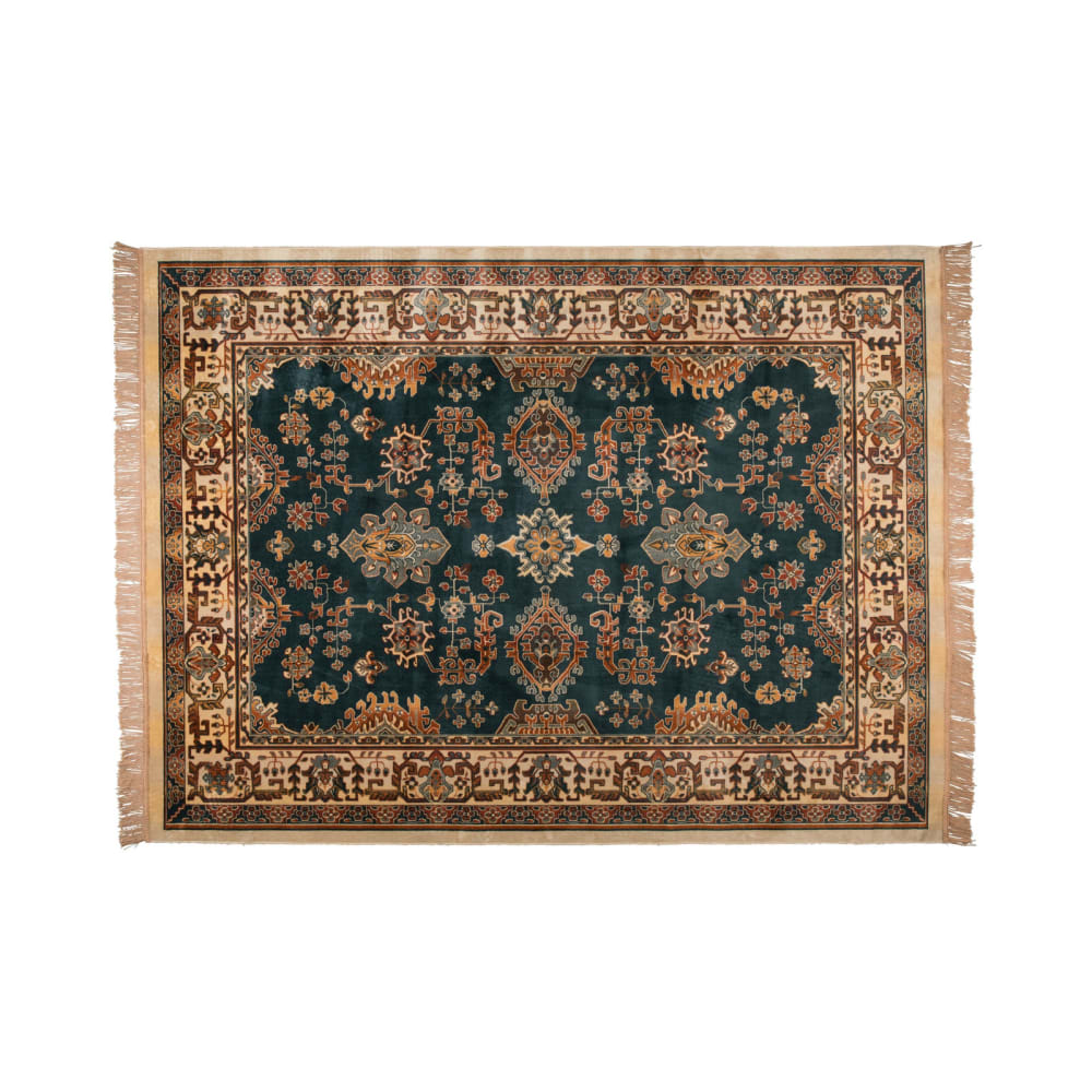 Tapis 160x230cm en tissu - camel