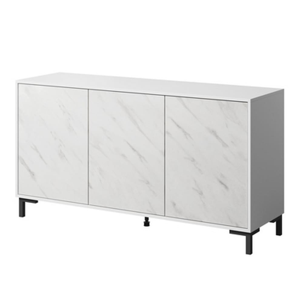 Buffet design effet marbre
