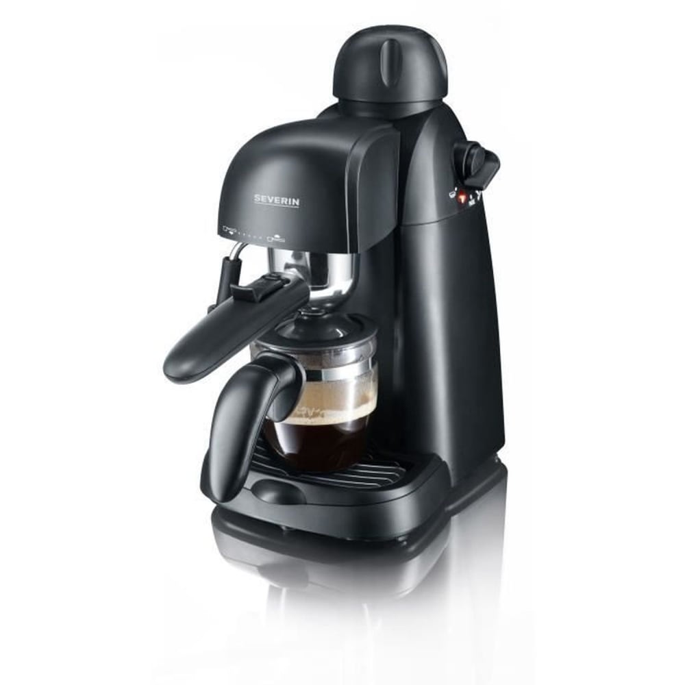 Severin Cafetera espresso clásica Negra