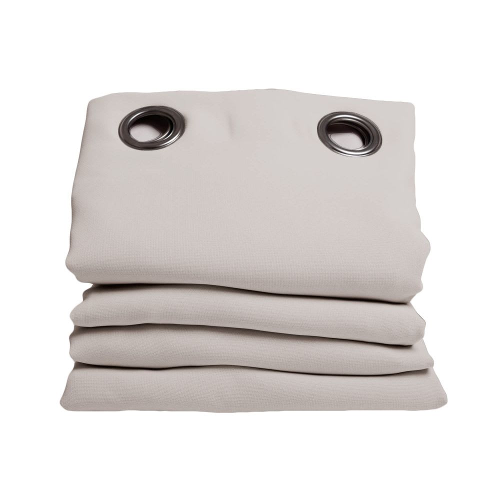 Rideau phonique oeillets gris mc17 135lx250h moondream — vue 3