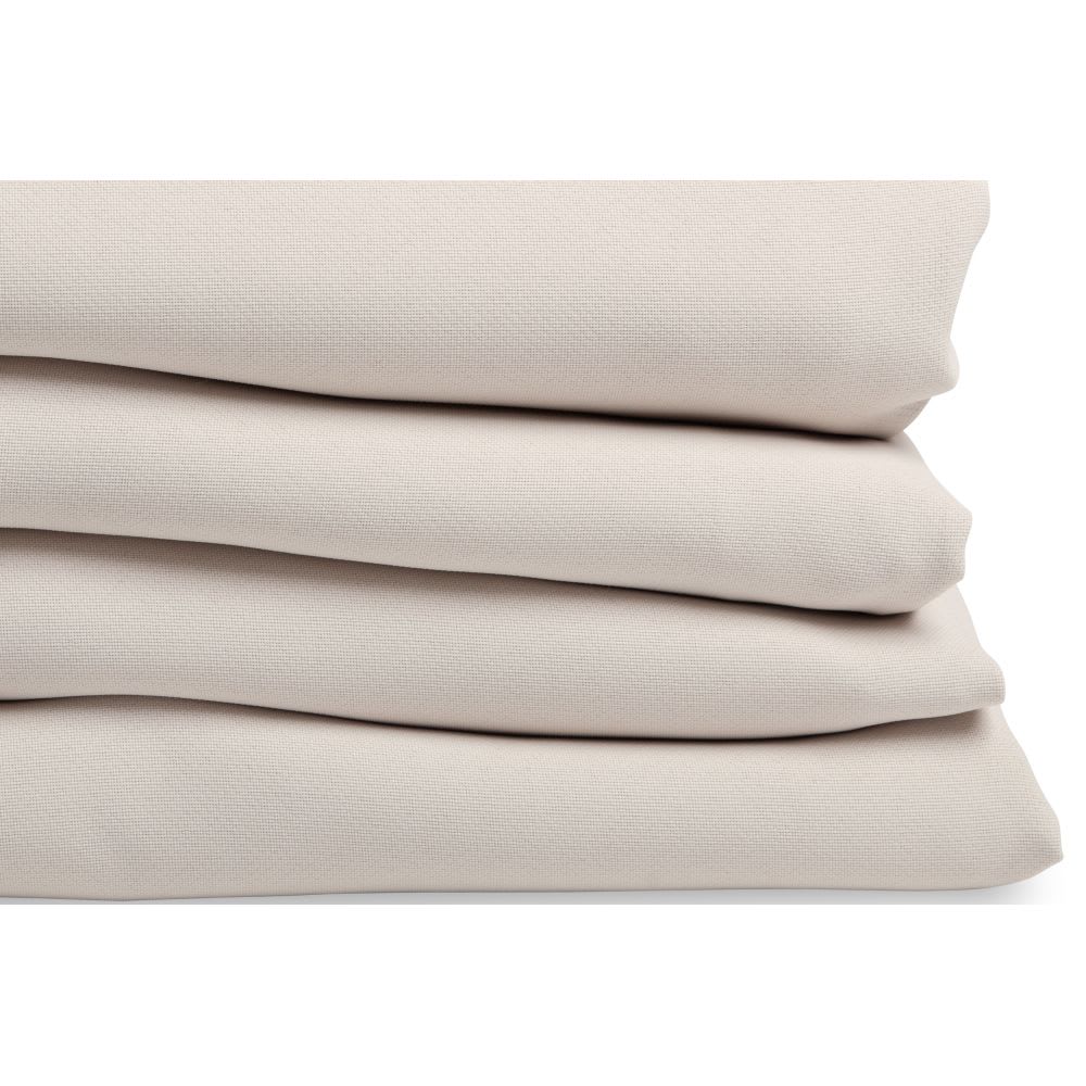Rideau phonique oeillets beige mc636 140lx180h moondream — vue 4