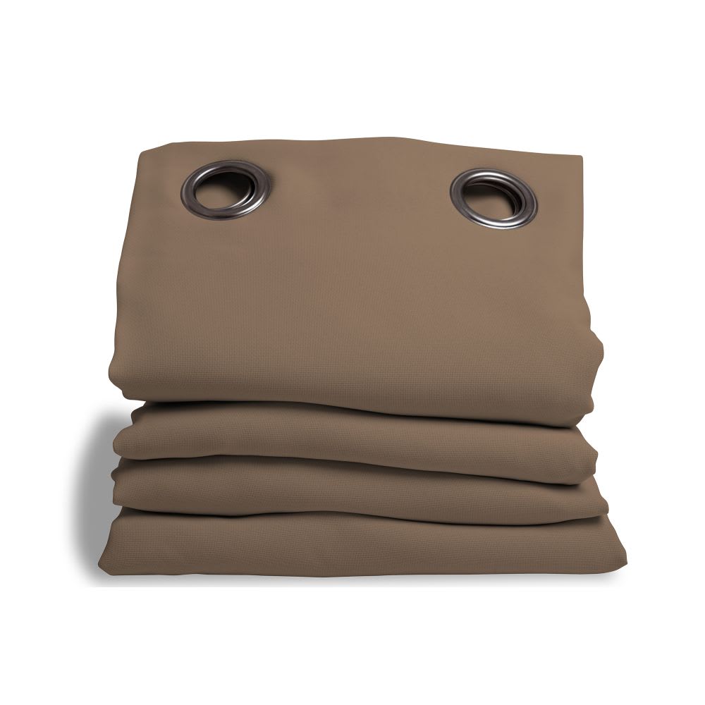 Rideau phonique oeillets gris mc740 135lx250h moondream — vue 3