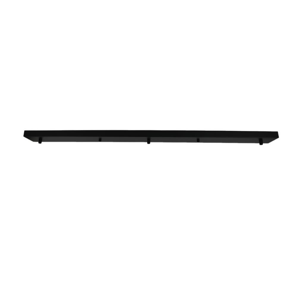 Support plafond suspension universel métal noir 100 cm