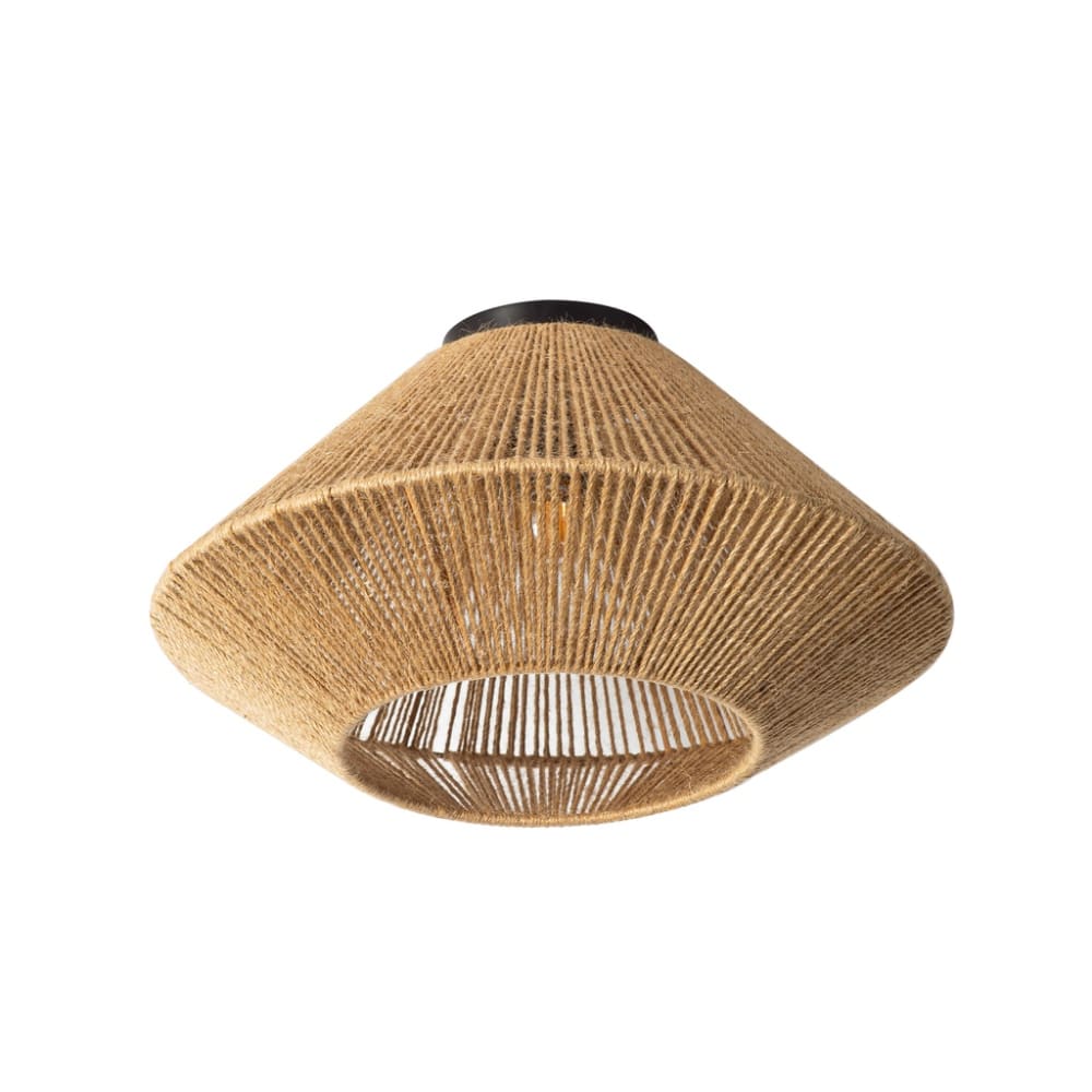plafonnier boho jute