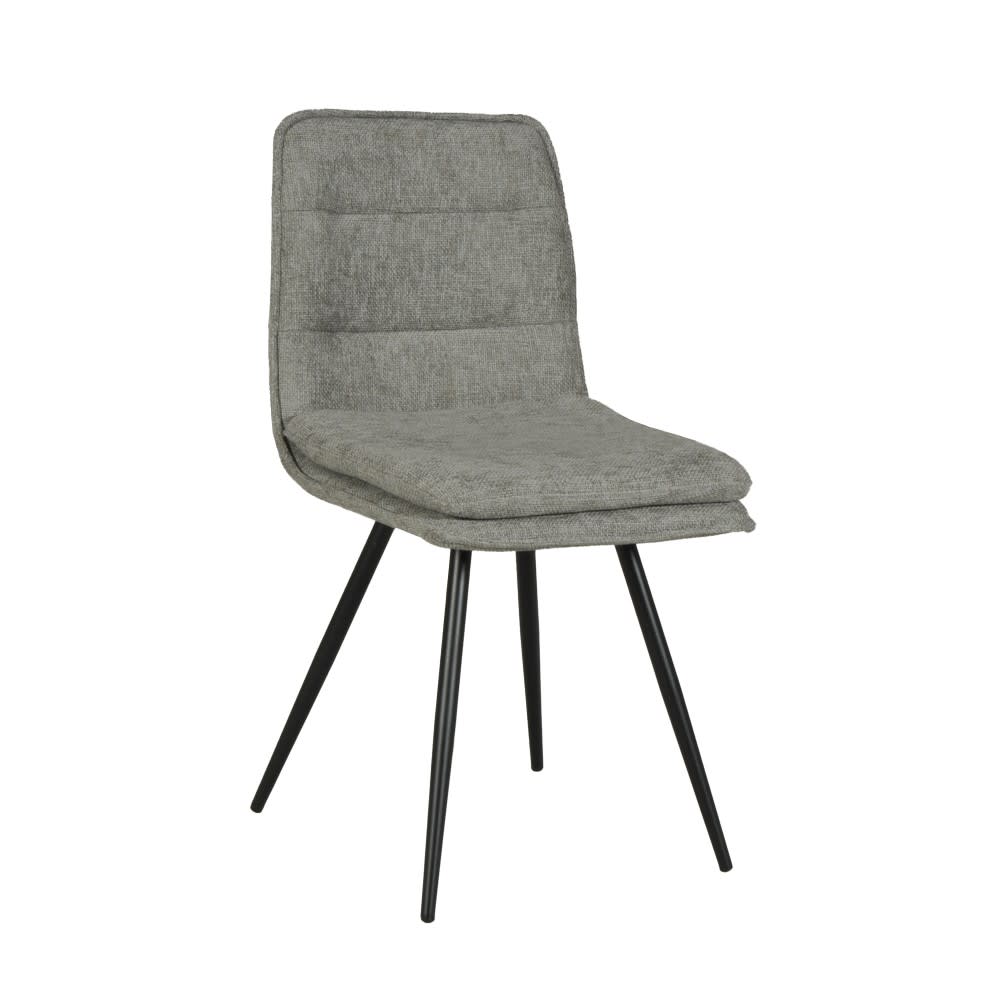 4er-Set Esszimmerstühle, Hellgrau - Maisons Du Monde
