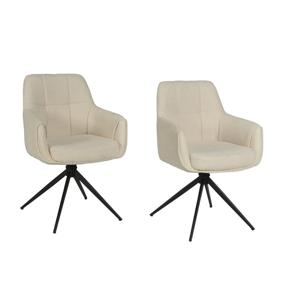 chaise pivotante à 180°