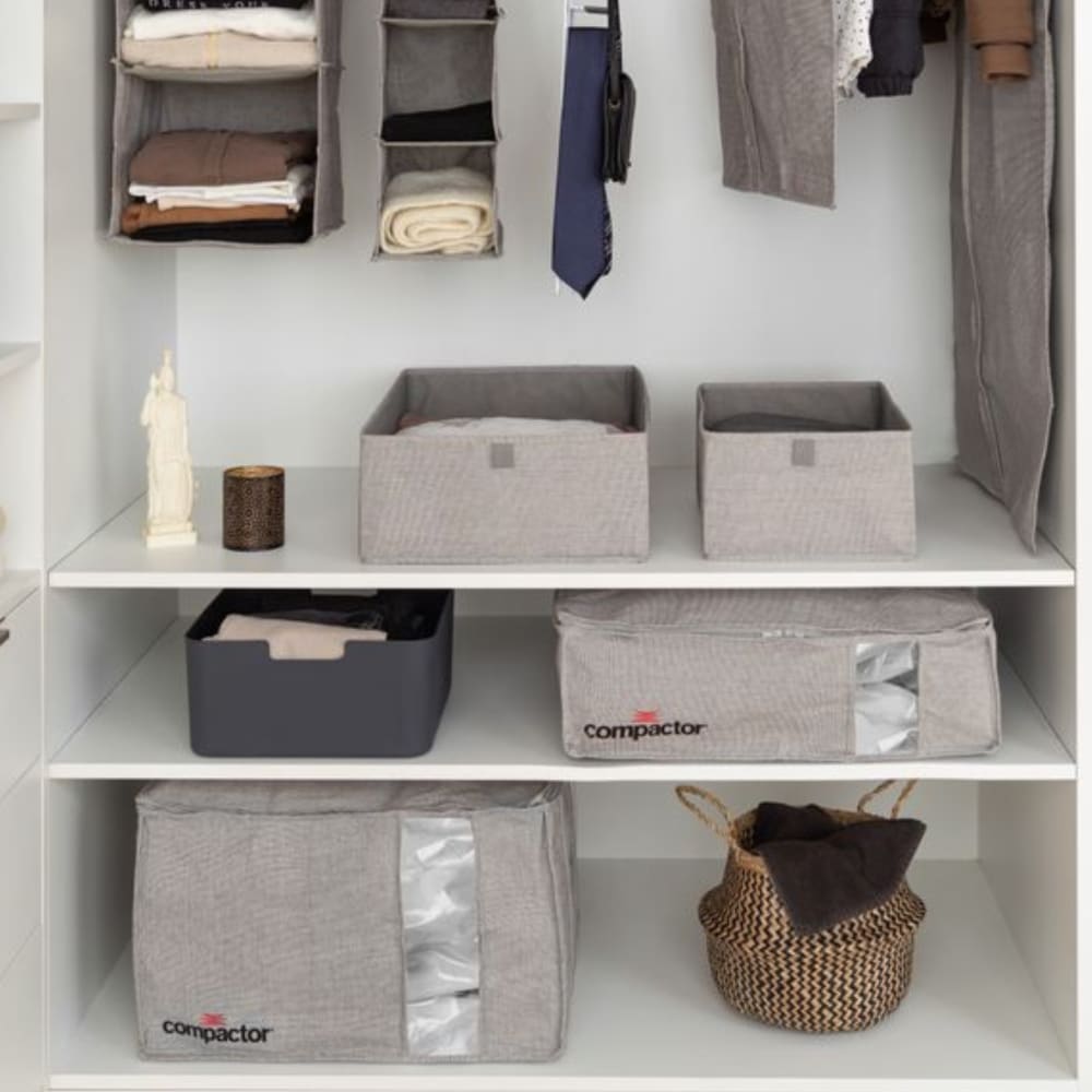 Housse de rangement sous vide Oxford 56 x 42 x H.33 cm - Maisons du Monde