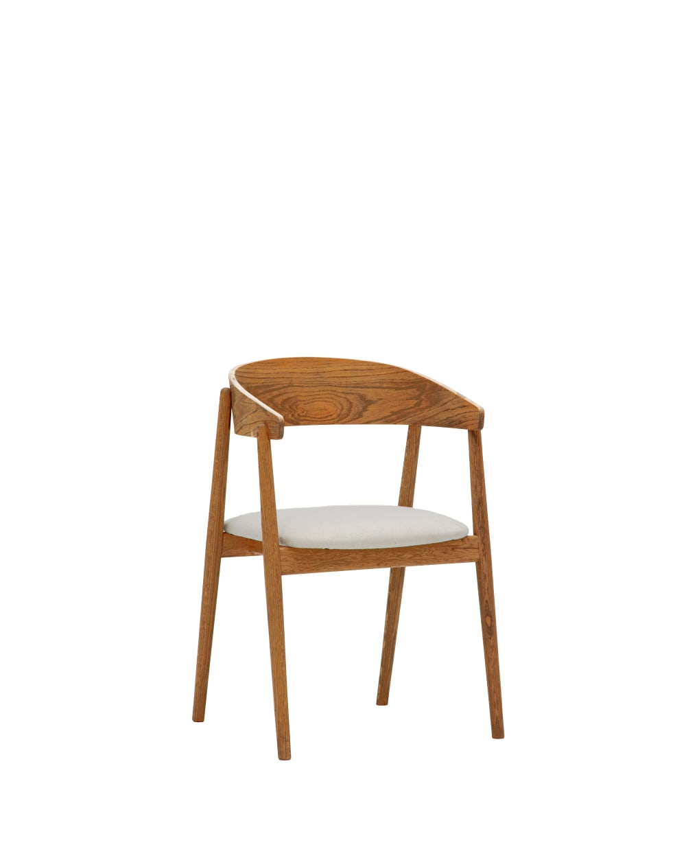 Chaise tapissée chêne massif