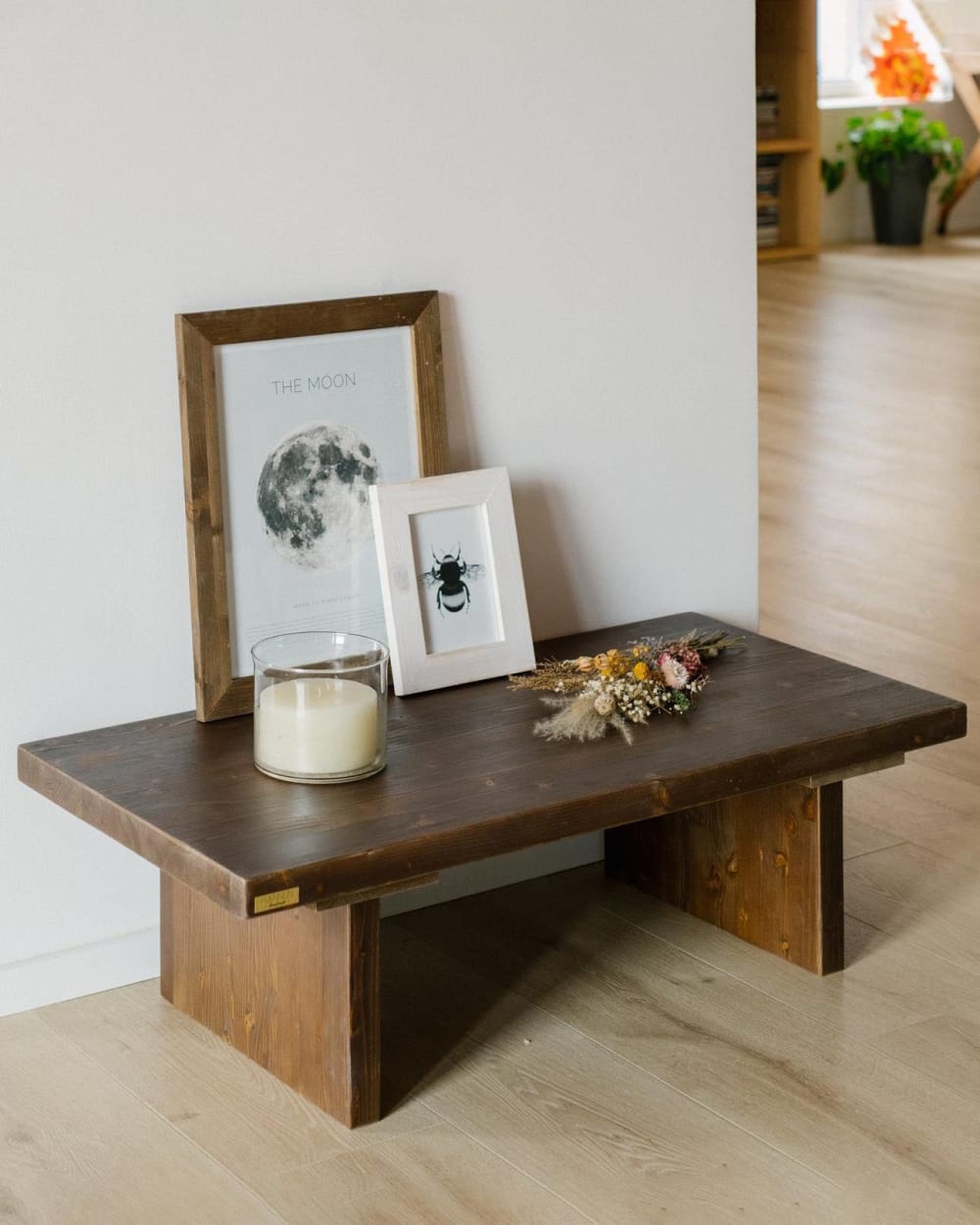 Couchtisch aus massivem Tannenholz Braun - Maisons Du Monde